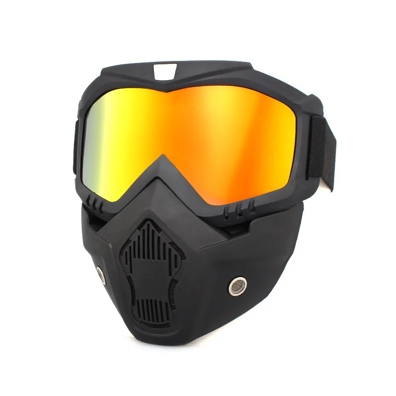 Goggles Full Face Hd Transparent Fog-proof Sand-proof Electric Welding Protective Glasses Versatile Breath-proof Windproof Mask