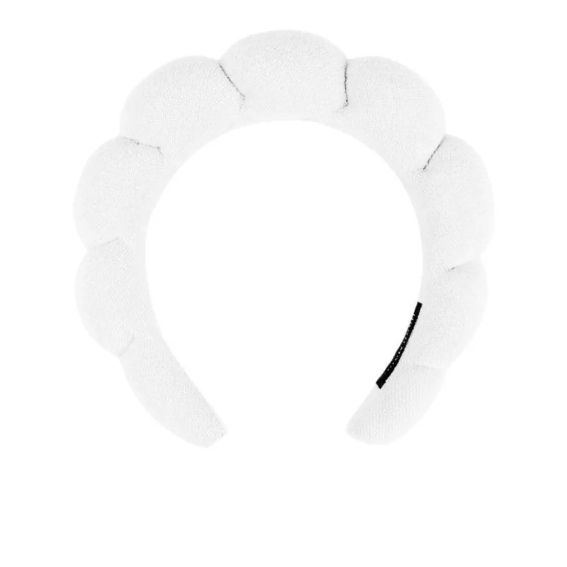 

Face washing hair band suit high skull top sponge Fried Dough Twists cloud headband