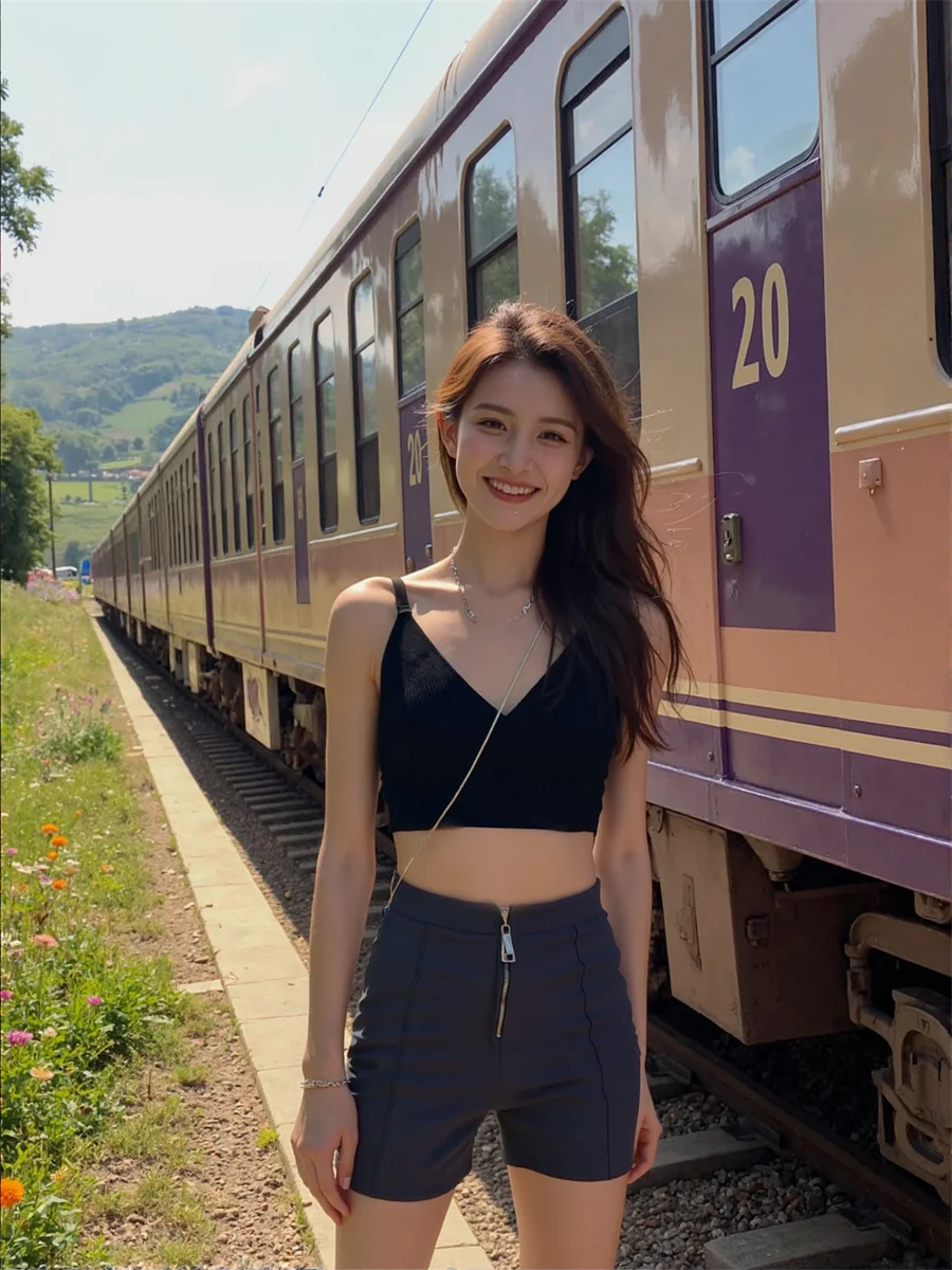 Shorts feminino linha a mini saia com bordado floral e linho leve perfeito para férias verão estilo coreano chique