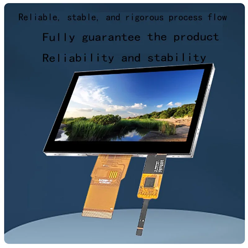 4.3-inch TFT LCD display MCU parallel port 3-wire 4-wire SPI serial port LCD color screen capacitive touch IPS