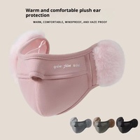 Winter Warm Thermal Earmuffs Mask Windproof Thermal Fleece Lined Ear Protection for Cycling Skiing Motorcycle Outdoor Sports