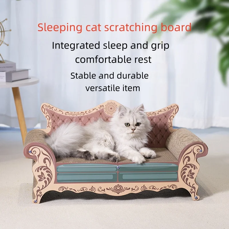 L-Shaped Cat Scratch Bed 1