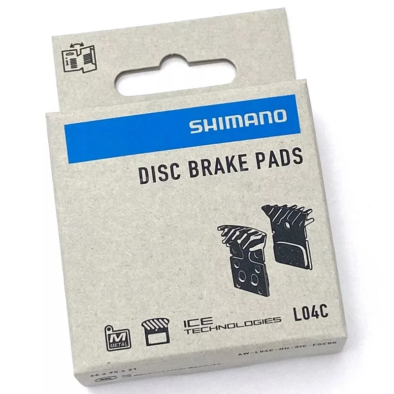 

Тормозные колодки Shimano L04C с пружинными охлаждающими ребрами, металлические спеченные, для R805/R505