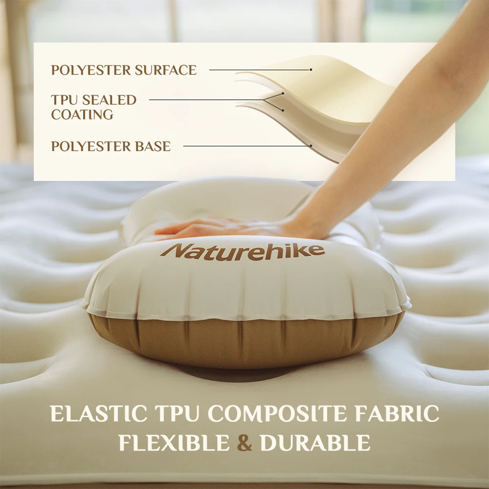 Naturehike Inflatable Pillow U - огляд і ціна Camp Pillow Compressible