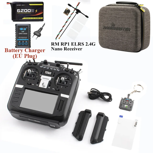 RadioMaster TX16S MKII V4.0 ホール ジンバル FCC LBT(EU) ELRS 2.4G