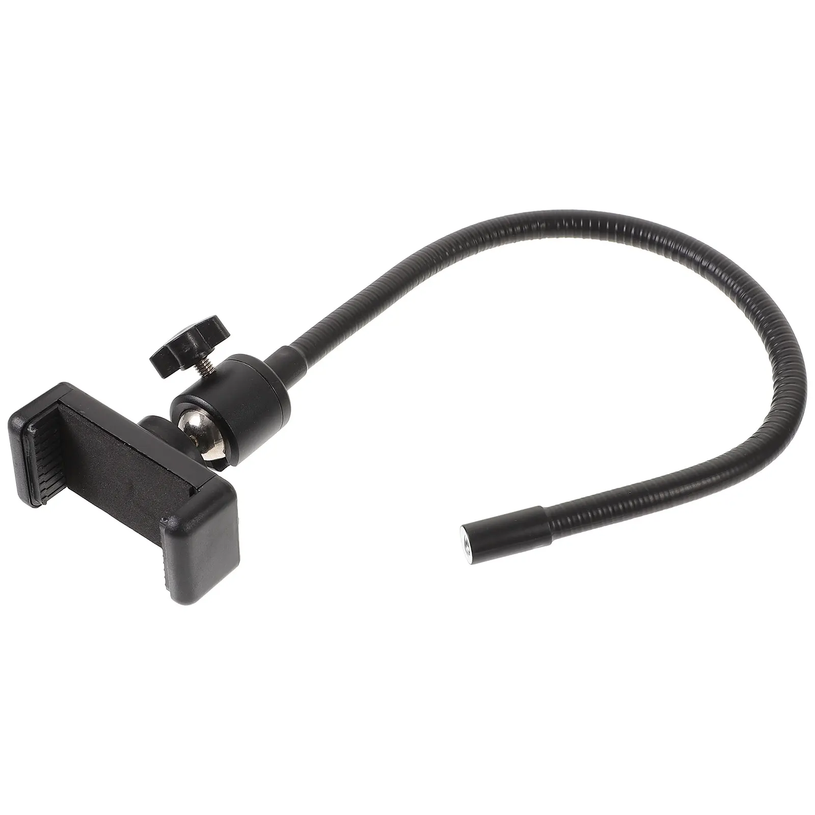 

Flexible Hose Phone Mount Tripod Adapter 1 Set 40cm Universal Clamp Adjustable Angle Camera Support Stand