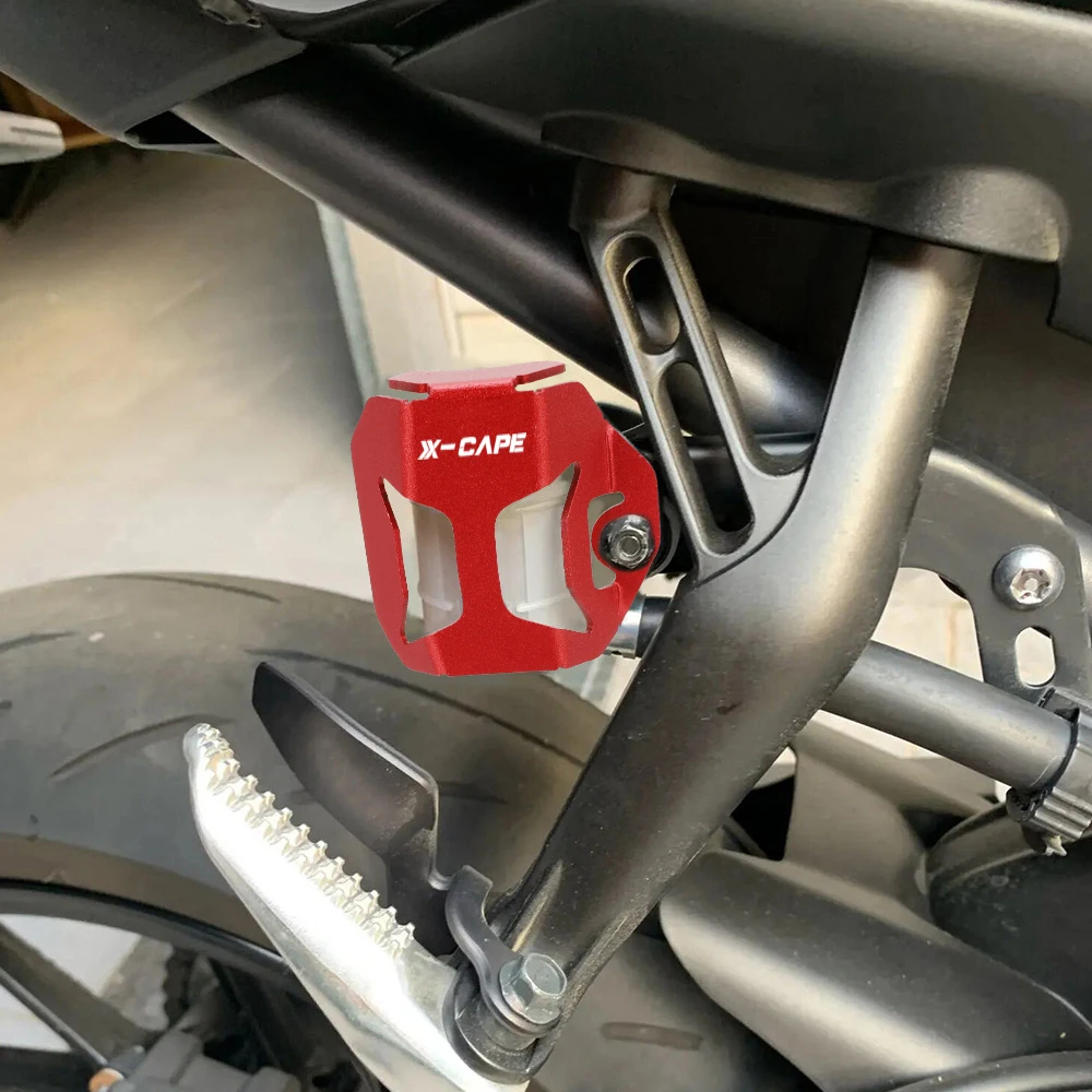 Para Moto Morini XCape 650 650X x-cape X Cape 650X2022-2025 XCAPE 700 XCape700 2024 2025 protector de cubierta de depósito de líquido de frenos trasero
