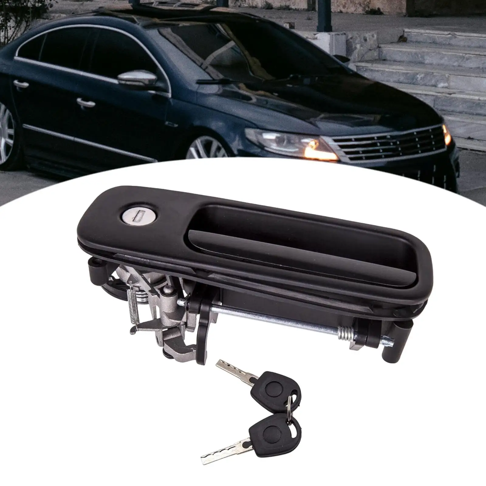 

Ручка открывания задней двери 1J6827565A черная для фитингов Volkswagen
