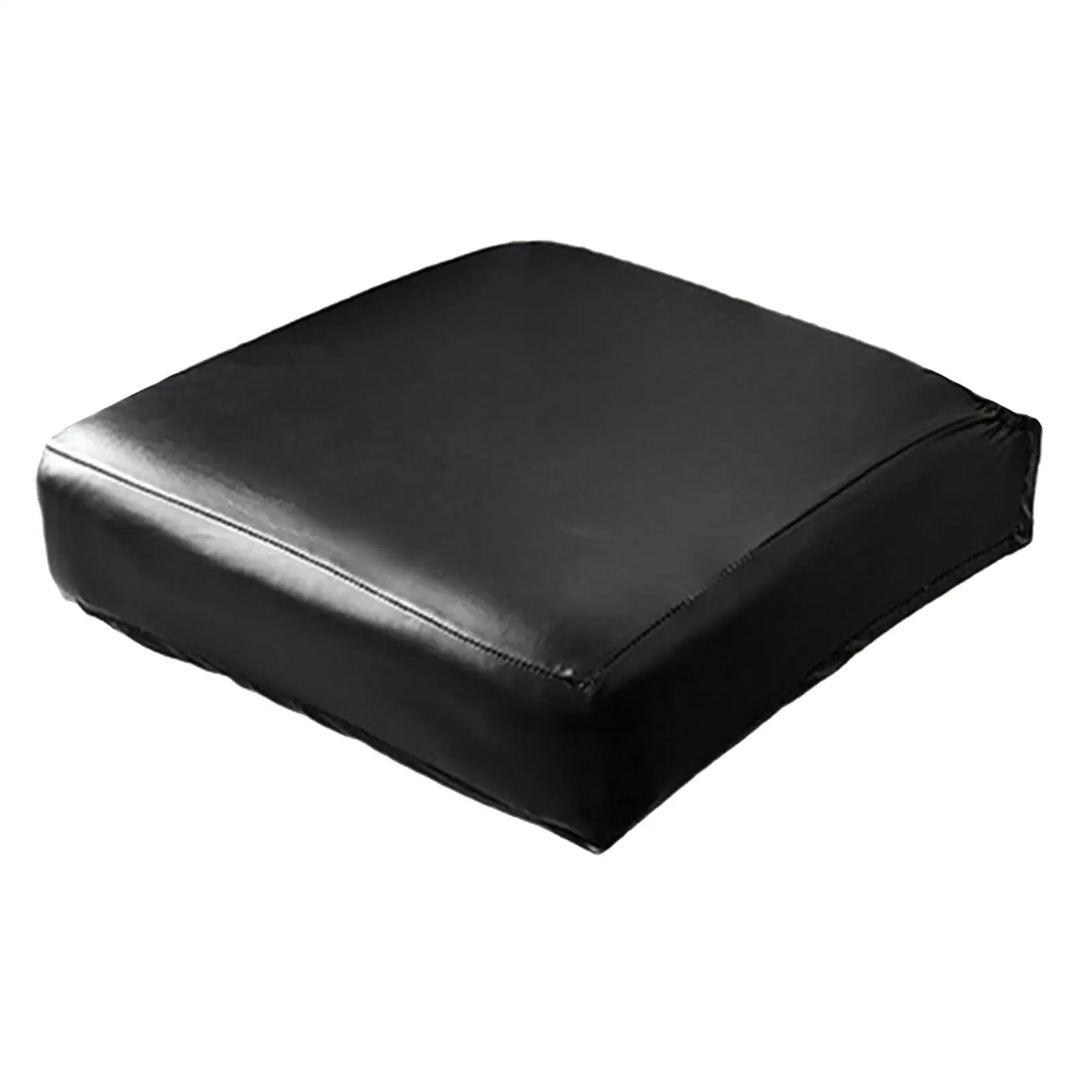 Swivel Chair for seat Cover Stretchable PU Leather Cushion Protector for Office Computer Desk Chair Dining Room Furniture Cover