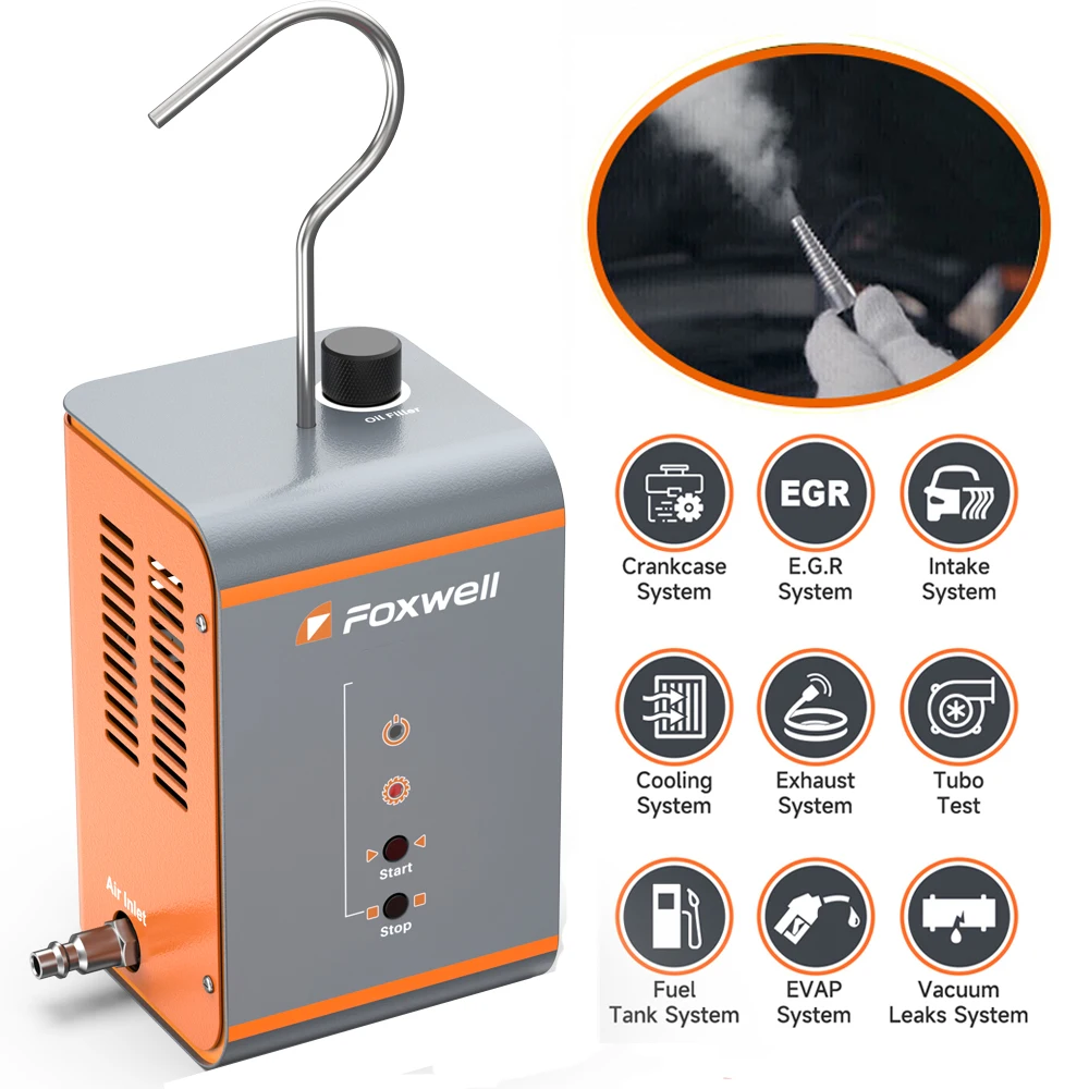 FOXWELL ST101 Automotive Rauchmaschine EVAP Lecksuchgerät Auto-Diagnosegerät