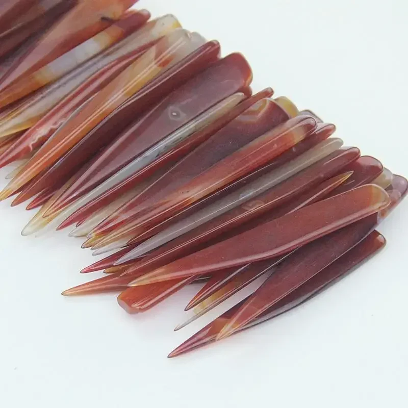 8cm Agate Rub Leather Edge for Scoring Folding Creasing Paper crafts DIY Handmade Tool Accessory