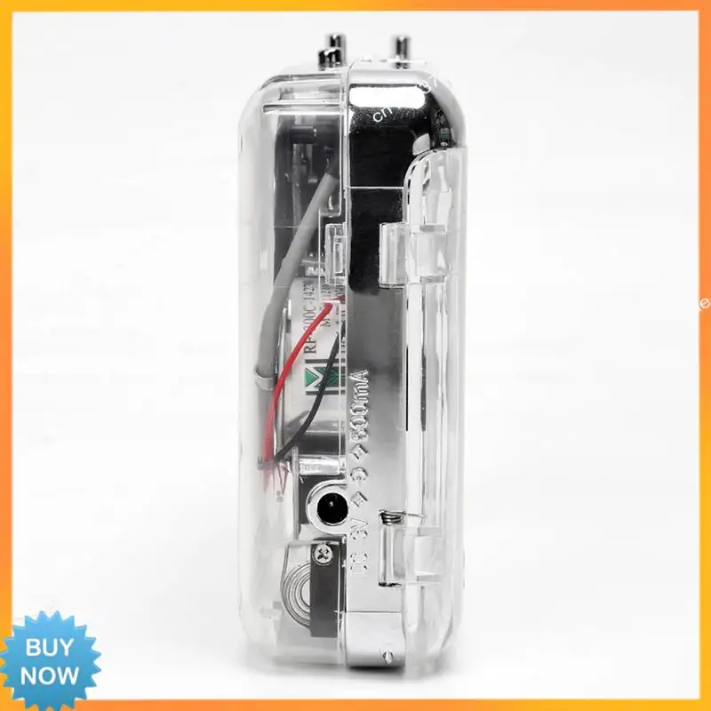 A10R 1Set Cassette To MP3/CD Type-C Walkman Audio Music Player Cassette Recorder Transparent