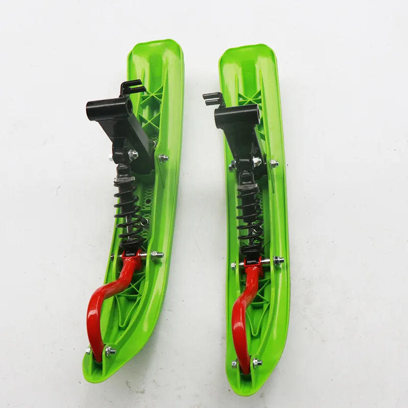 Homemade four-wheel kart accessories, Maverick beach car modified snow sled plastic plate color disc brake drum brake