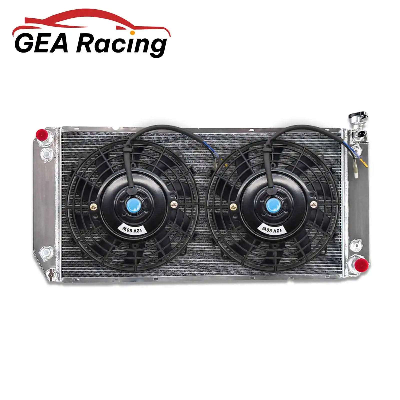 

Aluminum Radiator + Fans for 1988-1999 Chevrolet Blazer 1500 Suburban Yukon