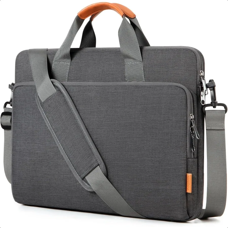 

15.6 16 17 17.3 14 13 13.6 inch Laptop case Bag with Edge Protection Computer Shoulder Carrying Briefcase