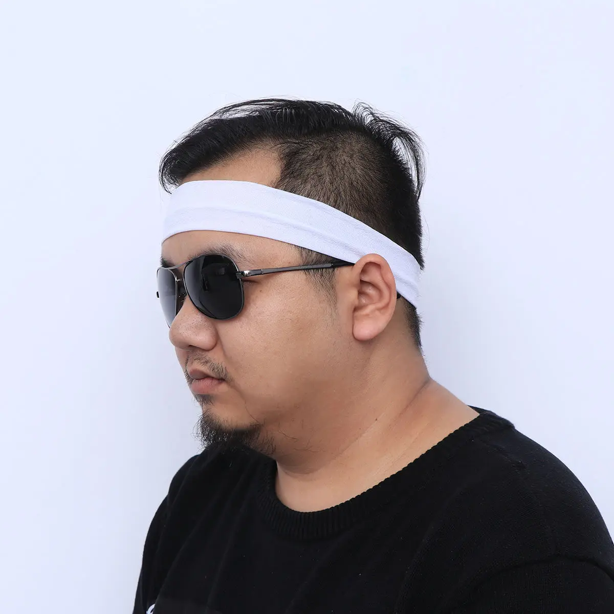 

2 шт. быстросохнущие спортивные повязки на голову для йоги, эластичные, широкие, влагоотводящие, для фитнеса, танцев, велоспорта