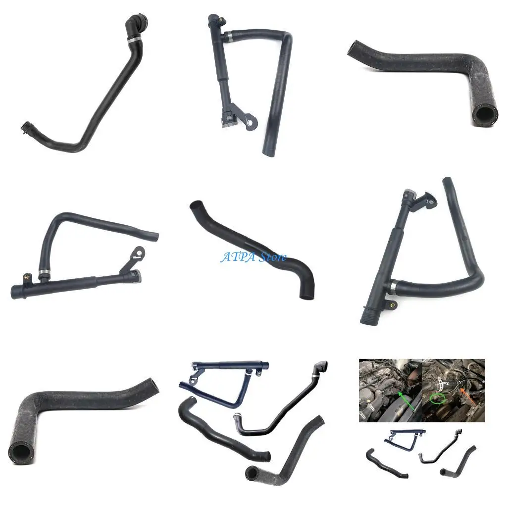 

U13C Thermostat Top Crossovers Hose, Coolant Pipe Water Outlet,LR005563 LR006135 PNH500025 Thermostat to Radiator Pipe