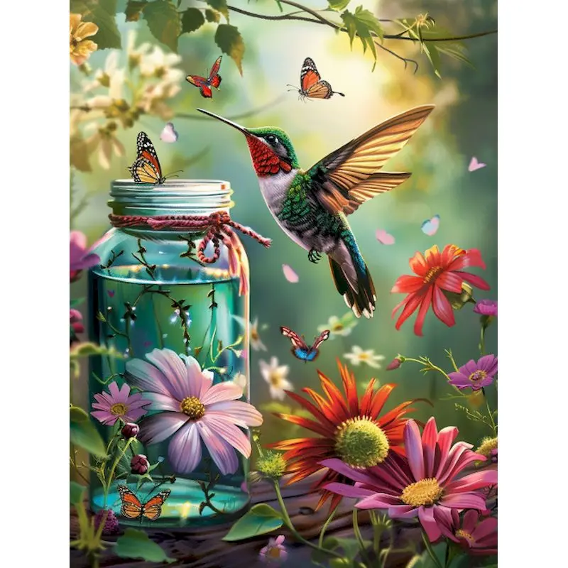 

GATYZTORY Frame DIY Painting By Numbers Butterfly Animals Picture By Numbers Handpainted Oil Painting For Home Decors Wall Art P