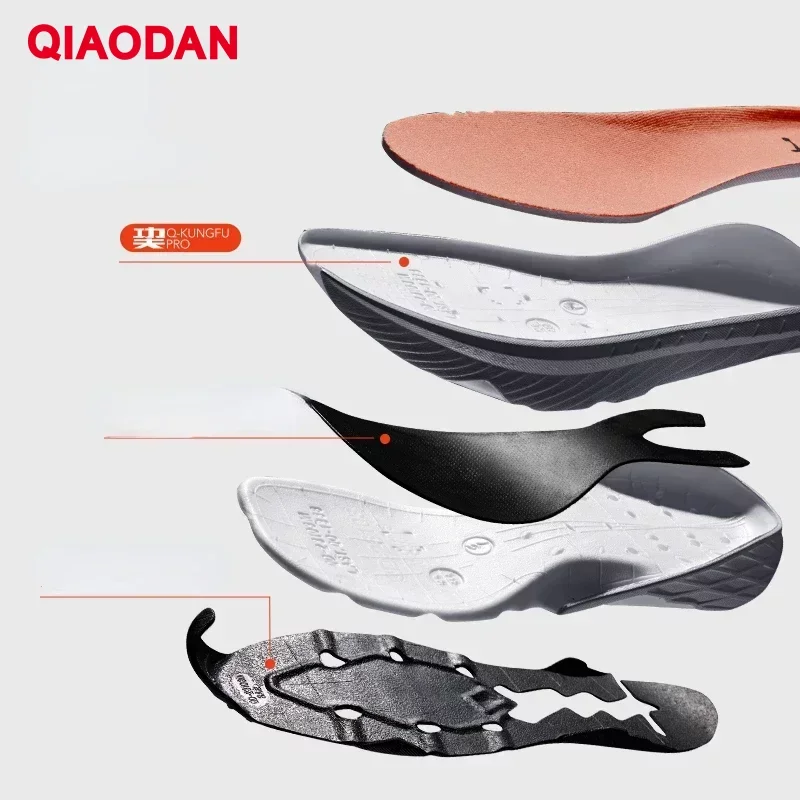 QIAODAN-Sapatos de caminhada respiráveis para homens, tênis masculinos, casuais, escalada, caminhada, anti-escorregadio, alta qualidade, novo, 2023, FM13230711