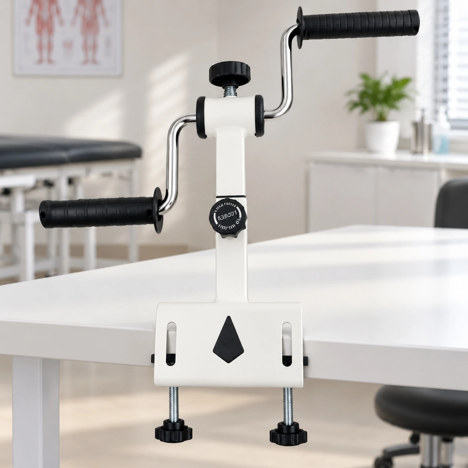 Tabletop Clamp Wrist Training Device Long-Lasting Hand-Crank Wrist Exerciser Grip Strength Coach Arthritis Relief