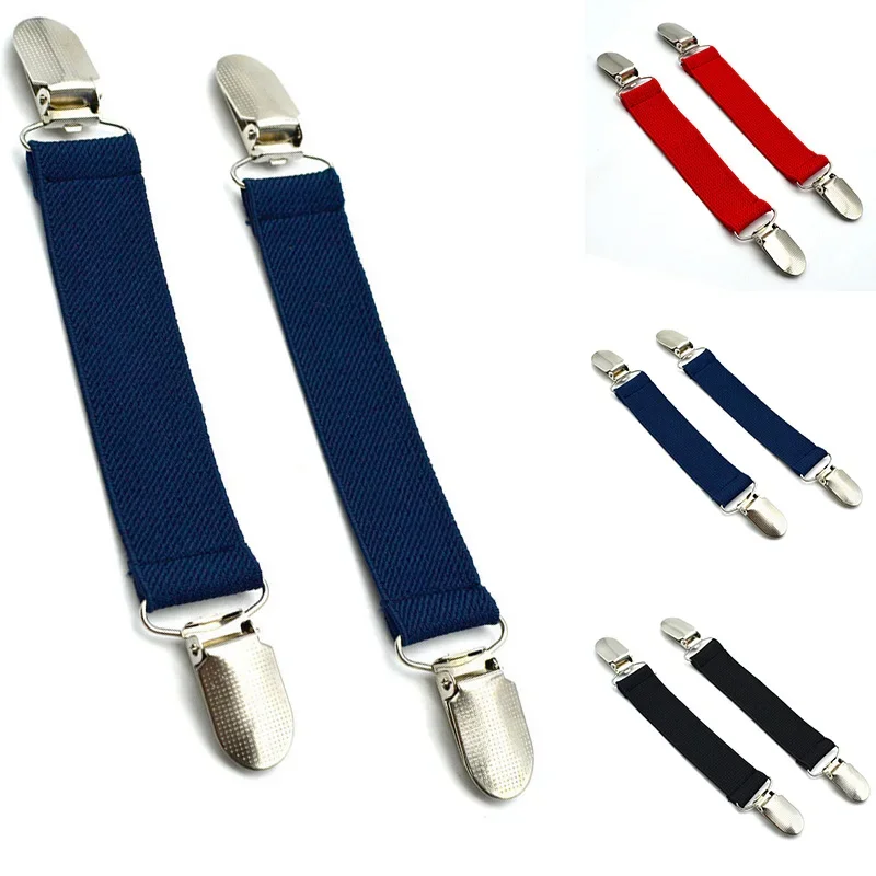 Men Clothing Adjustment Fixed Cushion Non Slip Clip Sock Single Garter Suspenders Braces Keep Suspender Garters Strap Clip