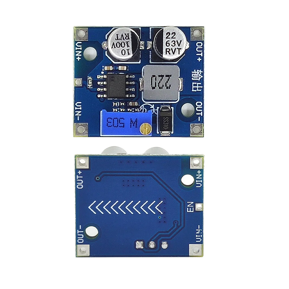 Mini Adjustable DC-DC Step-Down Power Module Input 5-80V To 1-62V 1.5A Power Converter for Solar Energy Circuit