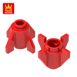 Wange 4588 50g/114Pcs Rocket Tail Round 1 x 1 with Fins Building Blocks Loose Parts Compatible with Bricks DIY Assembly Toy