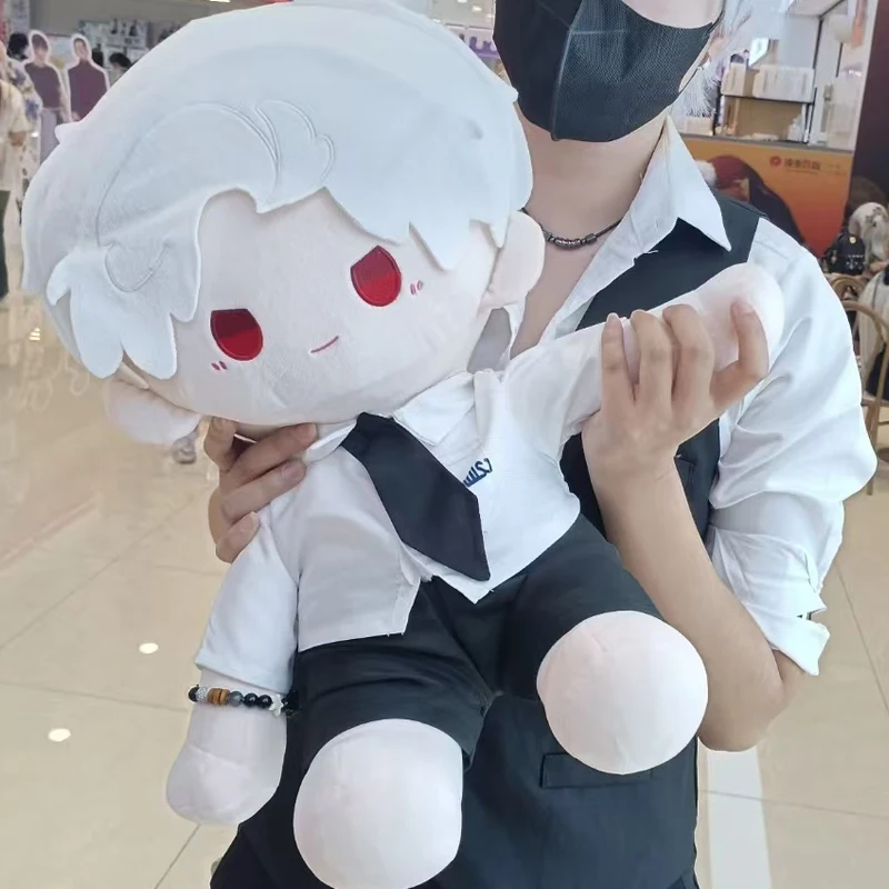 40cm Game Love and Deepspace Sylus Qin Che Kawaii Idol Cosplay Cotton Doll Body Sit-upright Figures Cartoon Soft Plushies Toy