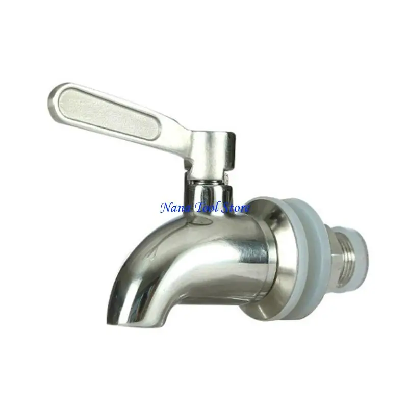 31GJ Stainless Steel Jar Beverage Dispenser Juice Coffee Barrel Faucet  16MM 5/8Inch