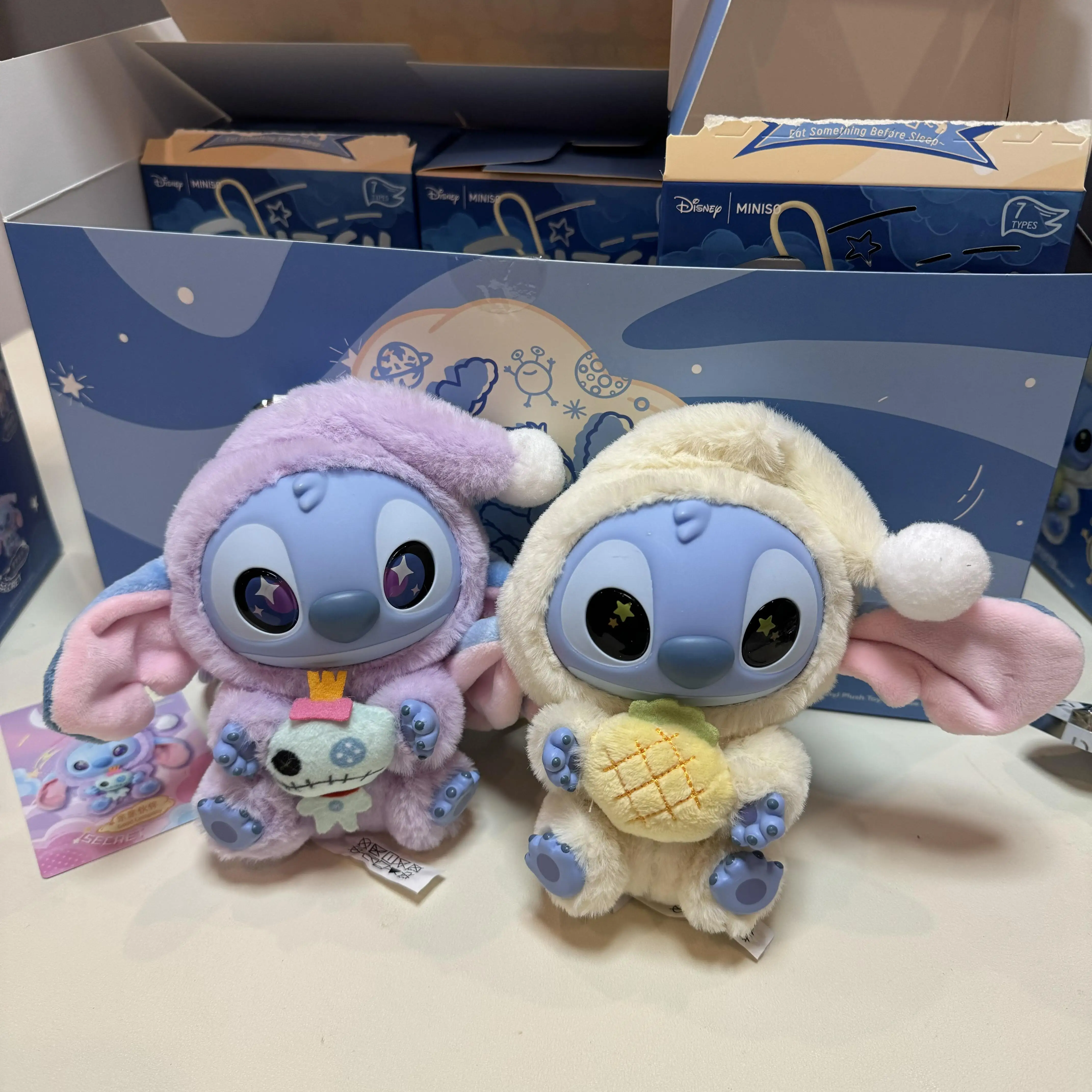 Disney Stitch-serie blinde dozen, pluche poppenhangers, schattige poppendecoraties, de eerste keuze om cadeau te geven