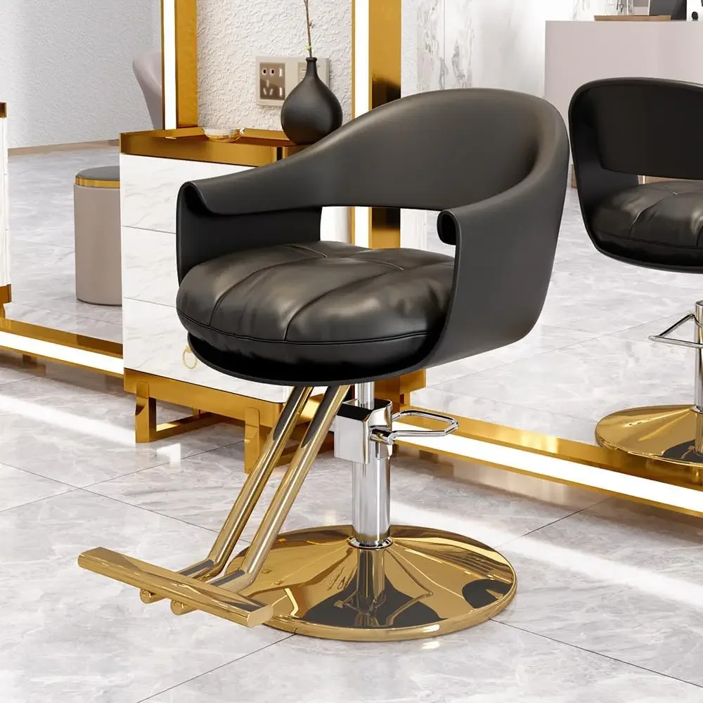 Modern Design Barber Chair Luxury Vintage Classic Hydraulic Barbering Chair Beauty Salon Silla De Barbero Profesional Furniture