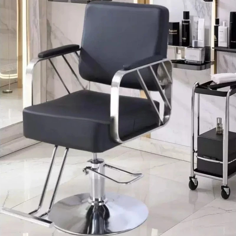 Hairdresser Tattoo Barber Chair Manicure Equipment Swivel Barber Chair Professional Cadeira De Manicure Commercial Furniture