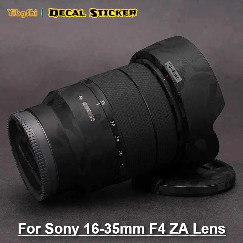 

Для Sony 16-35 F4 ZA объектив Премиум-наклейка для SONY FE16-35mm f/4 ZA OSS ( SEL1635Z) Защитная пленка для объектива