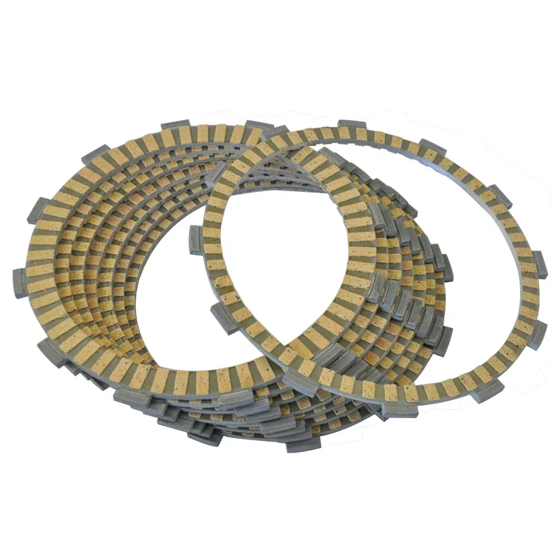 7+1 Pcs Motorcycle Fibrous Clutch Discs For HONDA VFR800A 02-16 VFR800F 19-22 VFR800FD 14-16 VFR800XF 17-19