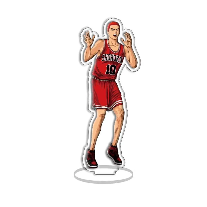 Slam Dunk Acrylic Stand Figure Hanamichi Sakuragi Kaede Rukawa Takenori Akagi Backpack Keychain Ready Stock Drop Shipping - view 2
