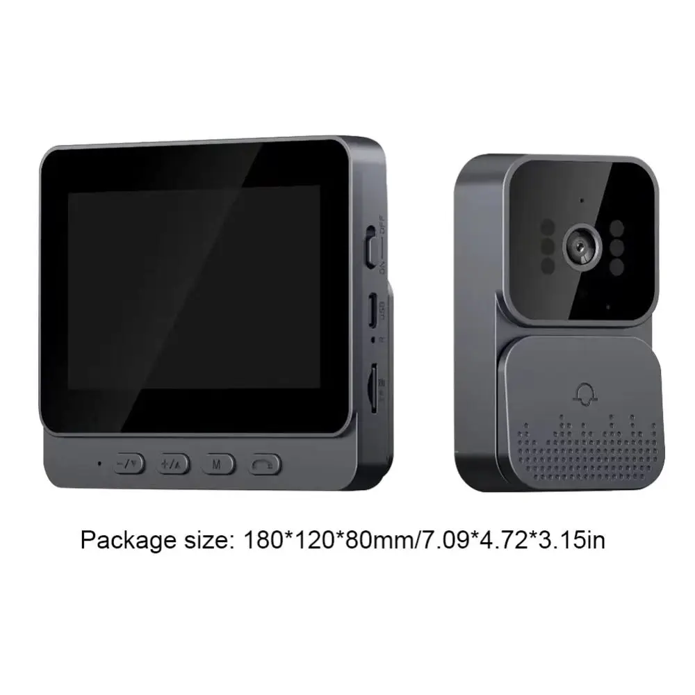 4.3 Inches Digital Viewer Built-in Speaker Infrared Night Vision IR Night Vision Picture Recording Wireless
