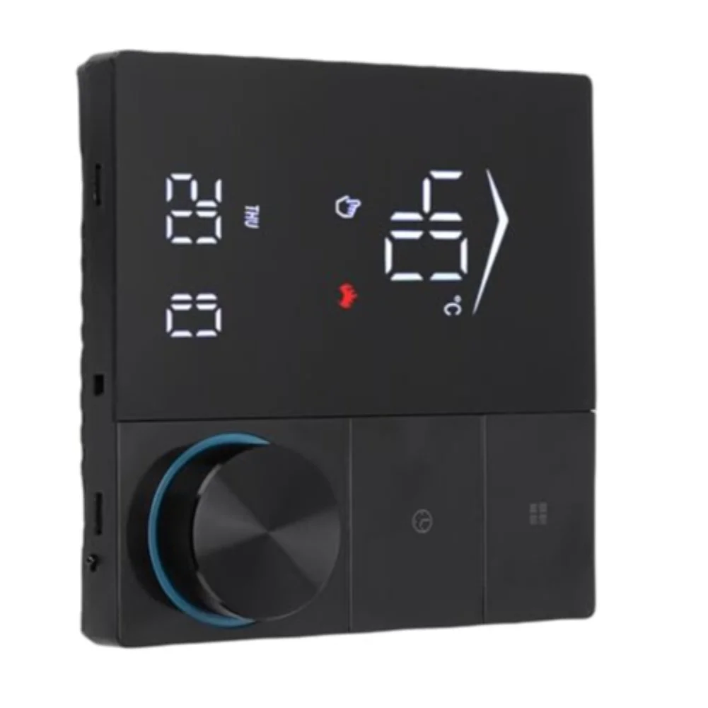 Smart WiFi Thermostat 7 Day Programmable Temperature Controller App Remote Control Home Decor Heating Cooling Comfort Adjustment