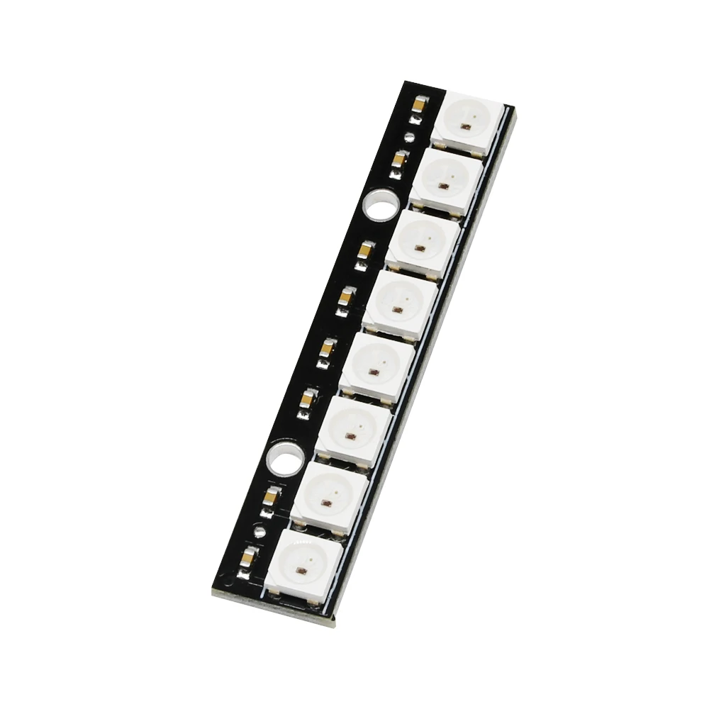 WS2812 5050 8-bit RGB LED Full-color Module Blackboard (four-corner lamp)  LED Lamp Panel Module Integrated Drivers