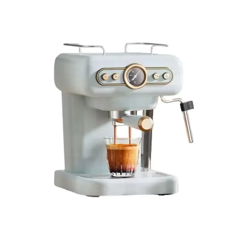 20Bar Professional Semi-Automatic Espresso Machine - Pink Coffee Machine with Hot Water System