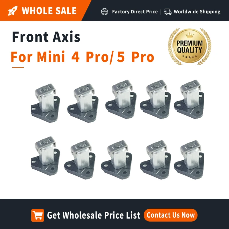 Front Axis Arm Shaft for DJI Mini 3/4/5 Pro | OEM Premium Hinge with Groove Drone Repair Parts Ready to Ship Spare Accessories
