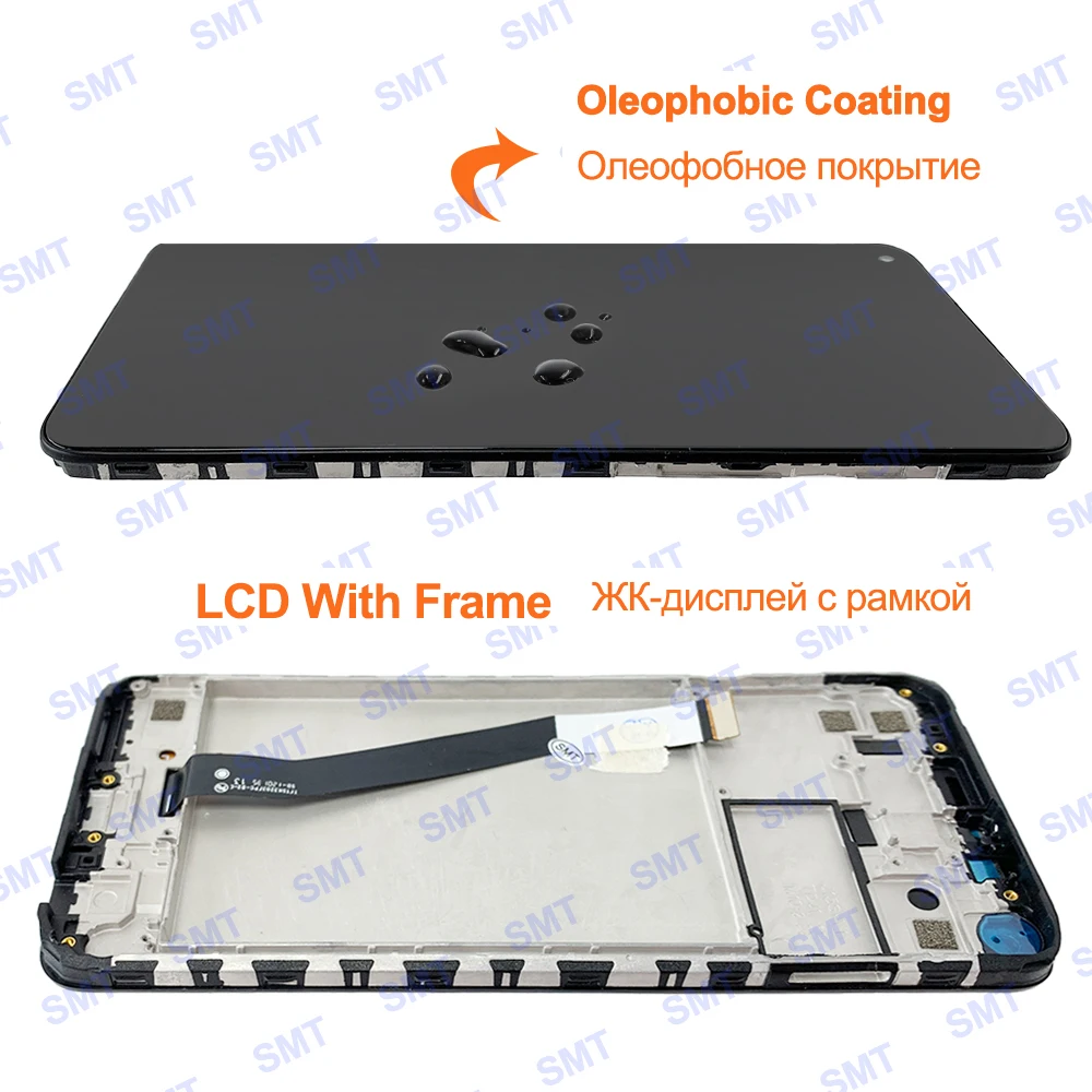 6.53'' AAA Quality Display For Xiaomi Redmi 10X 4G Lcd Touch Screen Digitizer With Frame Assembly Replacement For Redmi Note 9