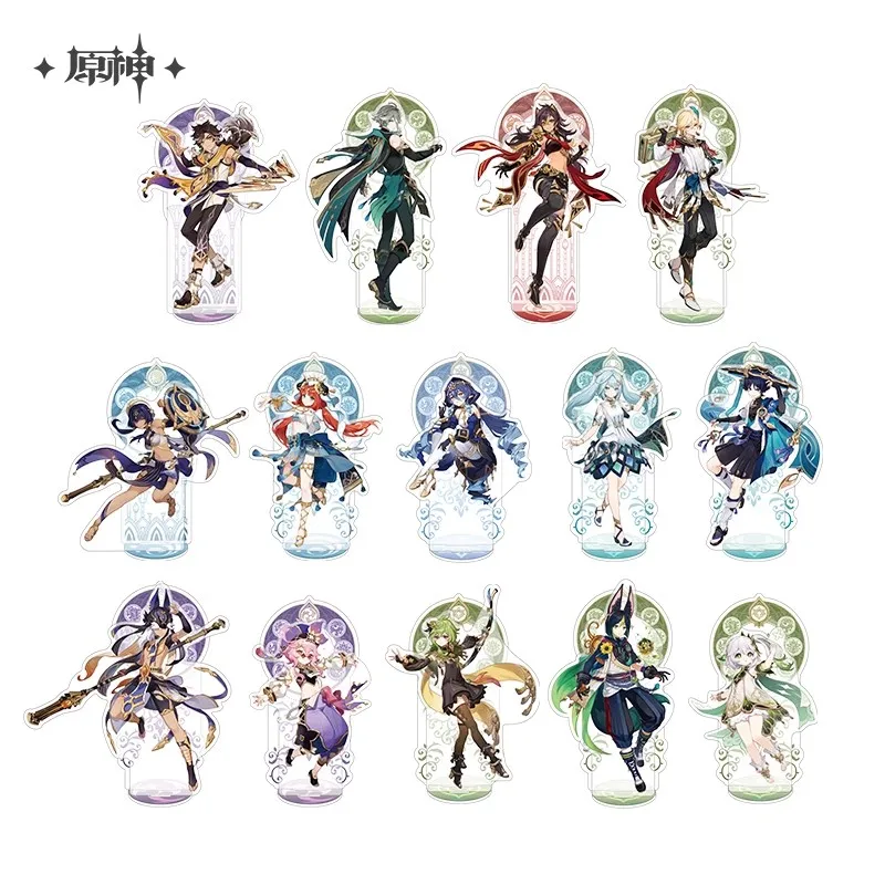 

Game Genshin Impact Official Genuine Product Sumeru City Theme Series Character Ornament Halloween Christmas Gifts Cosplay DIY