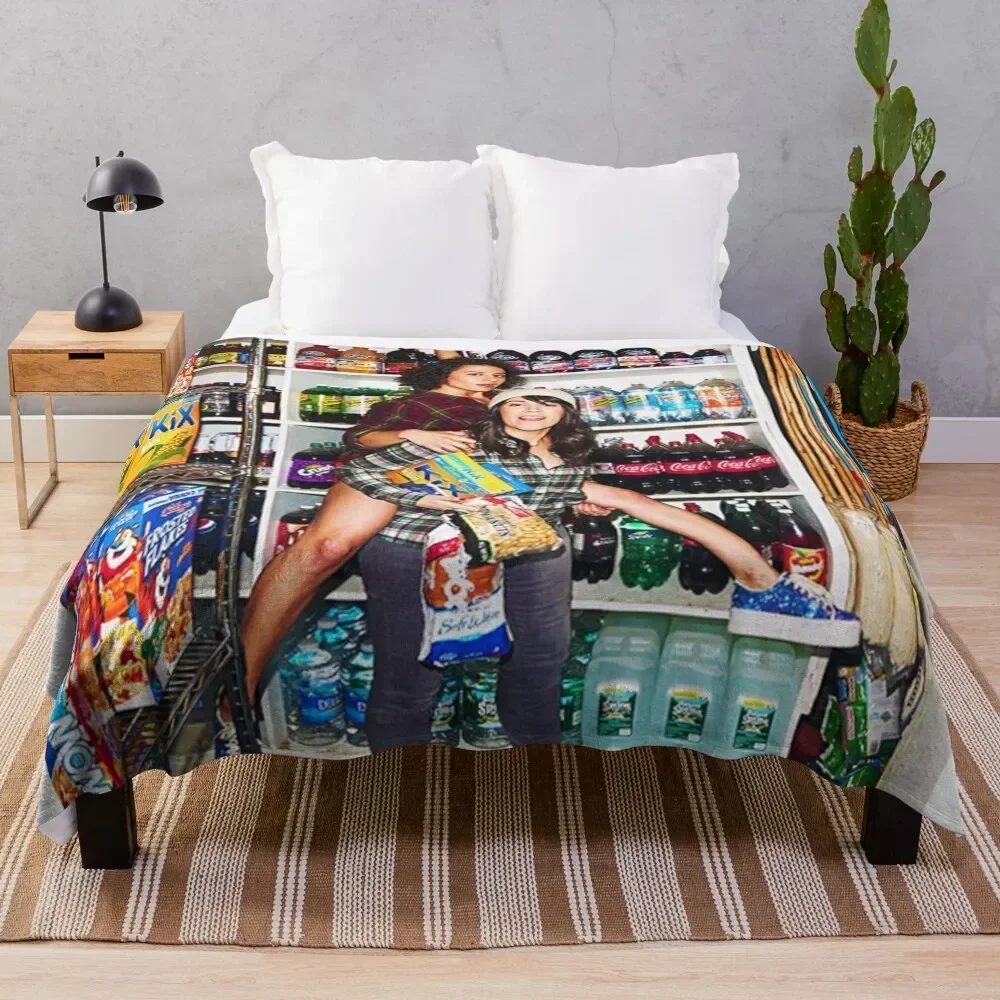 Broad City Throw Blanket Decorative Beds Shaggy Blankets