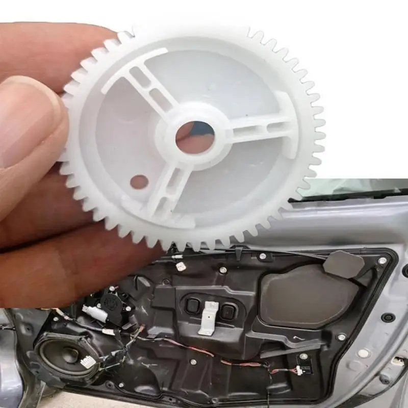 2/5Pcs White Doors Window Regulator Motor Gear Front / Rear For  3 5 6 CX7 CX9 RX-8 All G22C5958X Automobiles Interior Parts