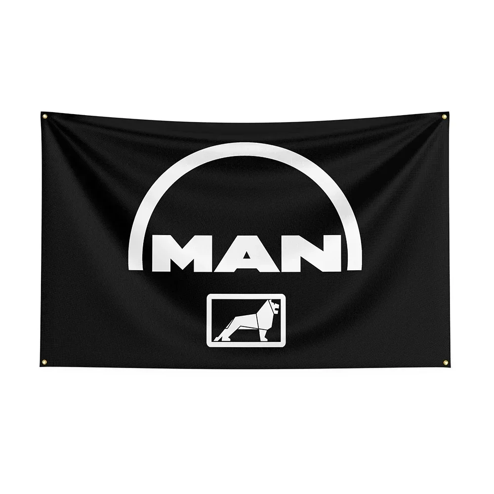 

90x50cm Mans Flag Polyester Printed Racing Car Banner For Decor -ft Flag Decor,flag Decoration Banner Flag Banner B