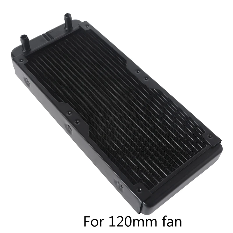 240mm 18 Tube Computer Water Cooling Radiator G1/4 Female Thread Heat Dissipation for Computer PC CPU Water Cool System