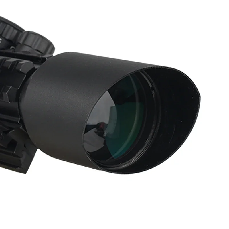 Imagem -02 - Red Dot Laser Sight Scope Riflescope Vermelho Verde Iluminado Retículos Rifle Escopos para Carabina Espingardas para 20 mm 11 mm Ferroviário 310x42