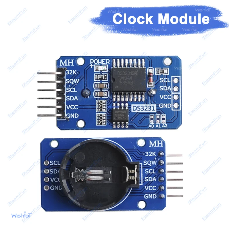 ds3231-rtc-モジュール高精度-i2c-クロックボード-±2ppm-33-5v-arduino-raspberry-pi-対応-バッテリーは含まれていません