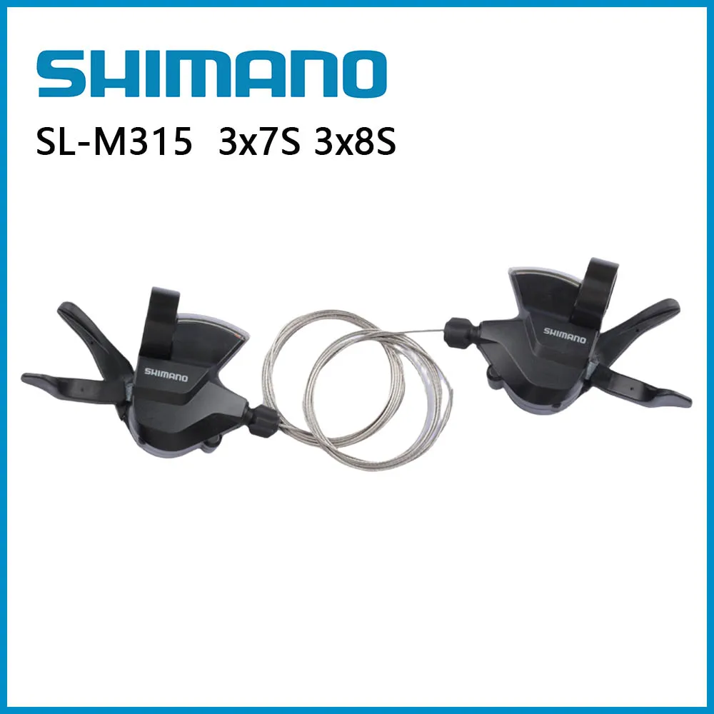 SHIMANO Altus SL-M315 Shifter 3x7 3x8 Speed MTB Mountain Bike Shift Lever Transmission Trigger Set