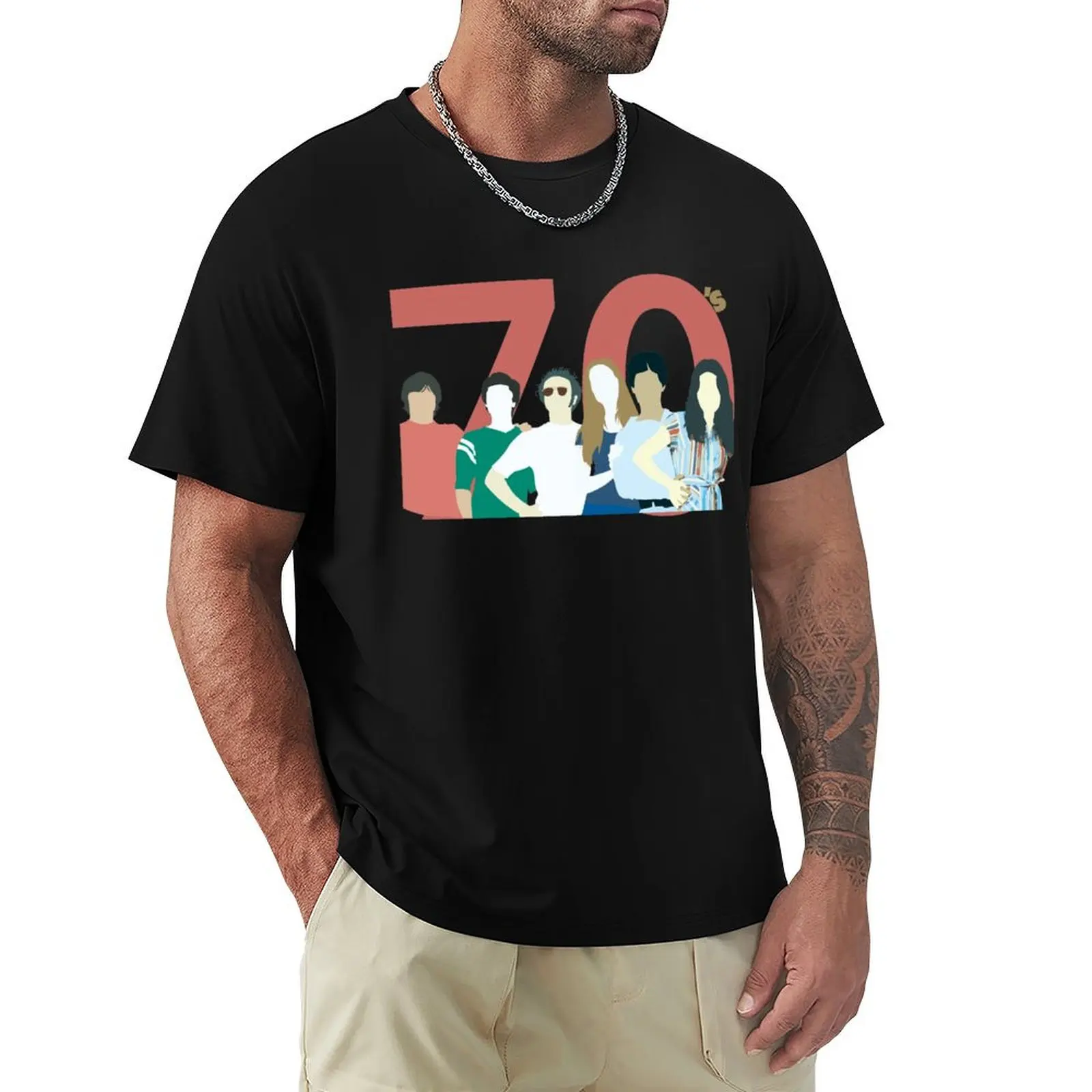 That 70s Show - Camiseta com visual retrô, tamanho grande, camiseta para uso diário